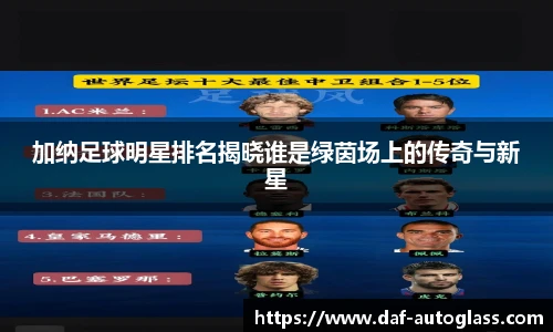 加纳足球明星排名揭晓谁是绿茵场上的传奇与新星